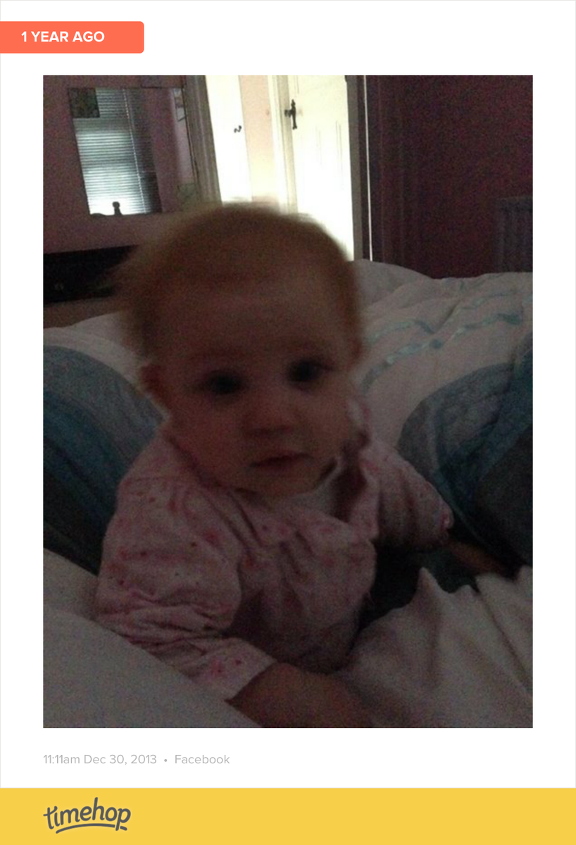brothertaz's tweet photo. Just found this pic. A year a go. How much she has grown  http://t.co/TXMz3a2juD http://t.co/VqlUQzmC77