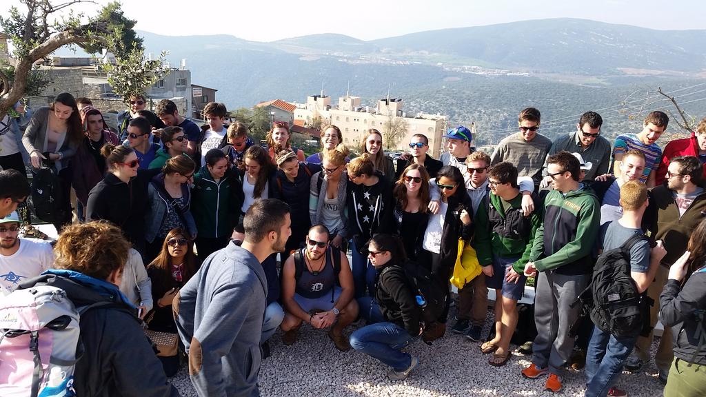 UVMHillel's tweet photo. #Bus265 visited the mystical city of Tzfat today, and learned about the mikve! #Israeloutdoors #Taglit http://t.co/WPe7qOwxHV