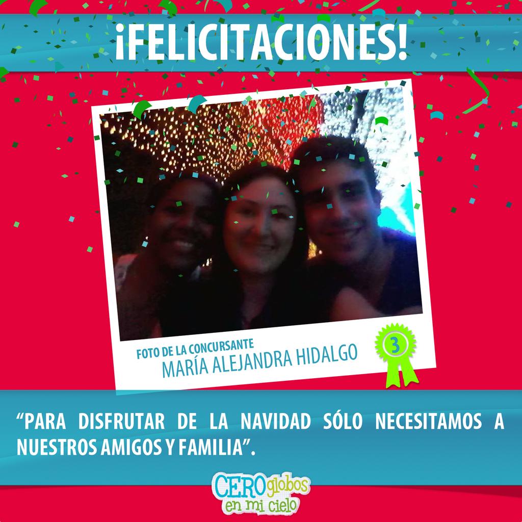 CeroGlobos's tweet photo. Felicitaciones q los ganadores del concurso, Vive la Navidad con Responsabilidad, realizado en nuestra Fan Pages. http://t.co/fpP9yCxp8K