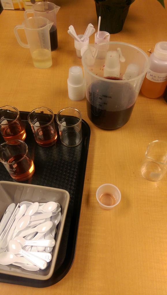 Sangria Rojo done, Sangria Blanco done....Sangria Rosa, work in progress.