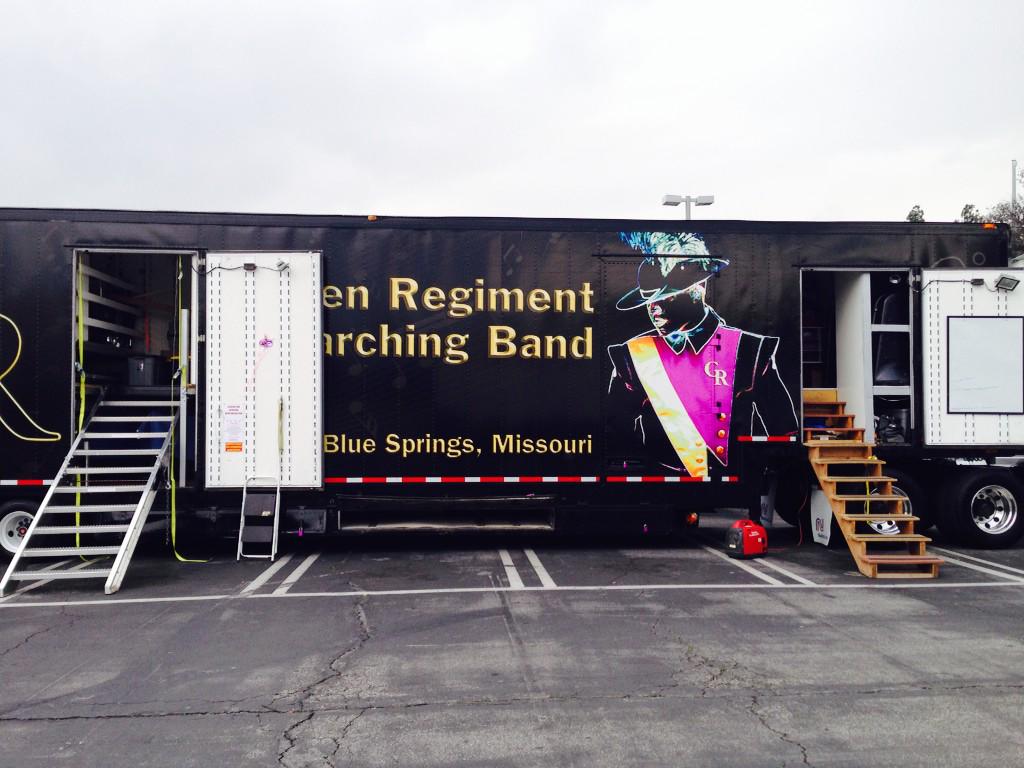 YamahaPerc's tweet photo. @GoldenRegiment has arrived!!! #RoseParade @RoseParade http://t.co/LDJs3x7BL3