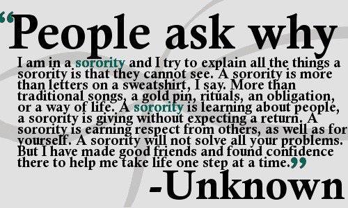 WhyBeGreek's tweet image. The complete reason why you should join a sorority