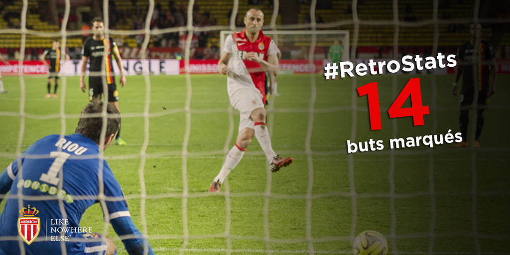 AS_Monaco's tweet photo. #RetroStats : Con 14 goles en 2014, D.Berbatov es el mejor goleador monegasco de todas las competiciones. http://t.co/f1XiPPoMaS