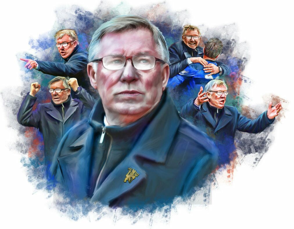 \" abah aing!!! \" Happy birthday 73th opa Sir Alex
Ferguson 