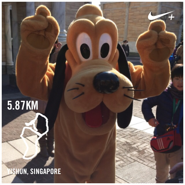 sn_ndut's tweet photo. Lari sekaligus gagal move on😅 I just ran 5.87 km @ a 8'37"/km pace with Nike+. http://t.co/jcdpLEy7nh #nikeplus http://t.co/1JMj8MzGEk