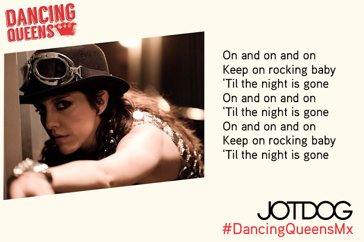 DancingQueensMX's tweet photo. No hay mejor manera de terminar el año que rockeando al poderoso ritmo de @JotDog #DancingQueensMX http://t.co/SrNCuCRTYR