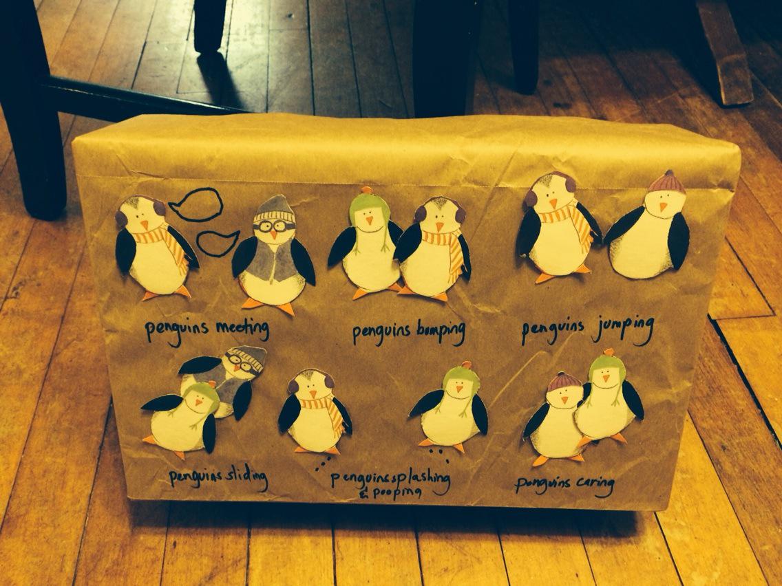 allsup_IB105's tweet photo. Use paper bags and old posters to wrap gifts. #UIUCtinyprints http://t.co/iGBcU732TH