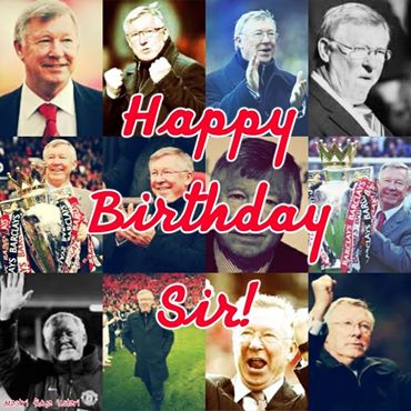 31 Desember! Happy 73th Birthday Opa Sir Alex Ferguson. All the best for you ({}) \\=D/ *bday* 
