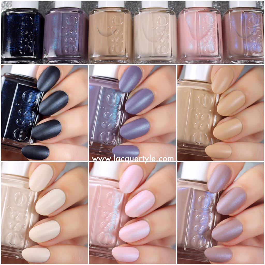 lacquerstyle's tweet photo. The gorgeous @essie @EssieCanada 2015 Cashmere Matte Collection is on http://t.co/mRbgHoEKO6 today! http://t.co/gxIIN7gOJ8