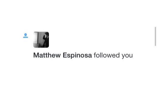 Omahoe4squad's tweet photo. This is what I want to see every time I open up Twitter 😏😩😘 @TheMattEspinosa #followmematthew http://t.co/Dxa24TZi4I
