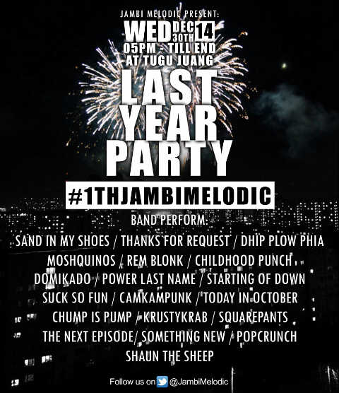 Bingung malam tahun baru nk kemano? Enak kesin bae nah dijamin menghibur :D