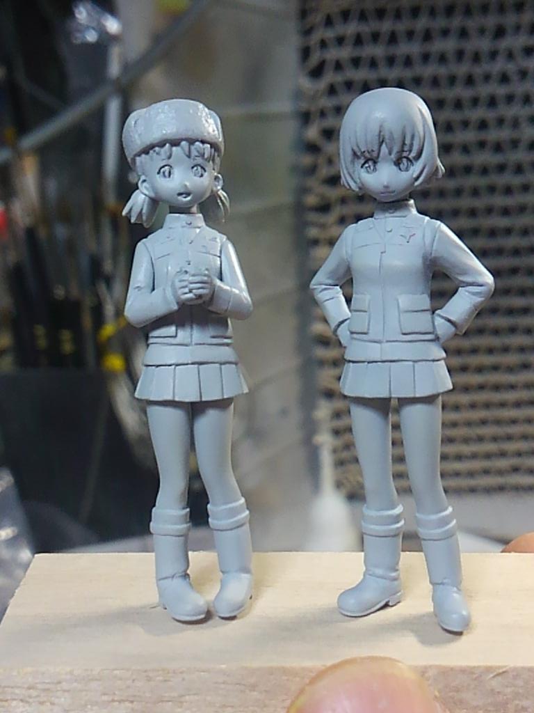 内藤あんも On Twitter ワンフェス隠し玉 ガルパン1 35プラウダ高ニーナ アリーナ 1 35といってもあんもスケールですよ Garupan Wf2015w Http T Co Kg8a6xjtjs