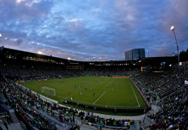 TimbersFC's tweet photo. No place like home. #RCTID #PTFCPicsoftheYear http://t.co/MQOP7yWoNV