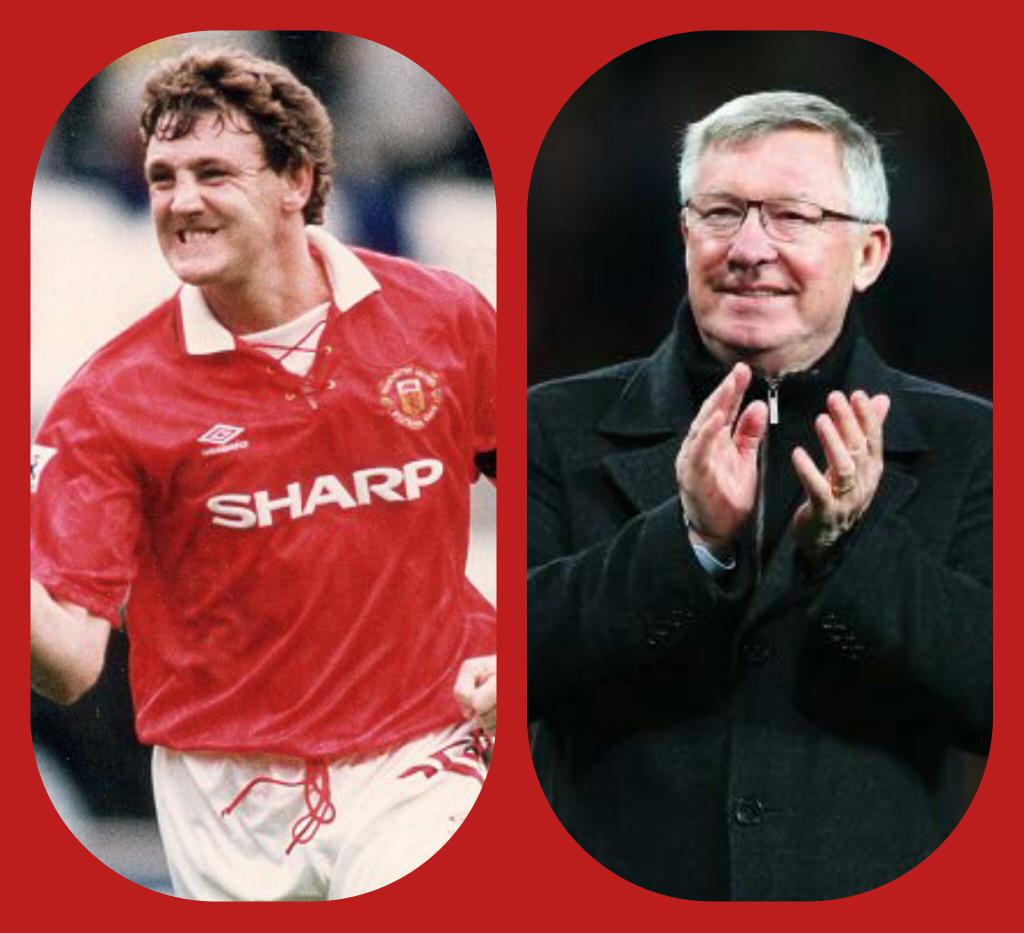 Happy Birthday to Manutd legend Steve Bruce and the greatest manager of all time Sir Alex Ferguson 