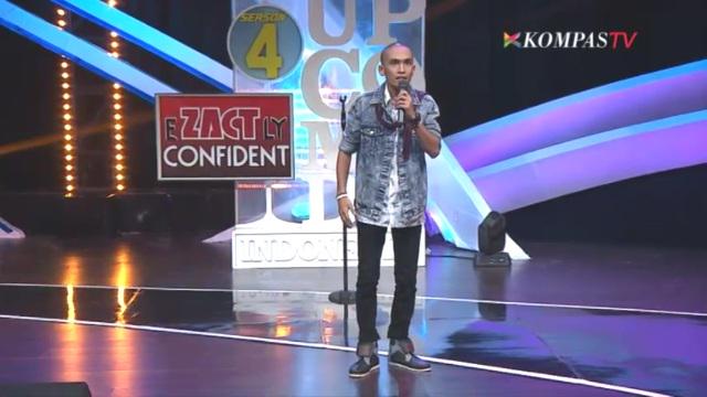 abdurarsyad's tweet photo. 16 Mei 2014. Show 13 SUCI 4. Botak gara-gara salah potong rambut waktu persiapan. Cerita kain adat NTT. http://t.co/5ES71Bb22I