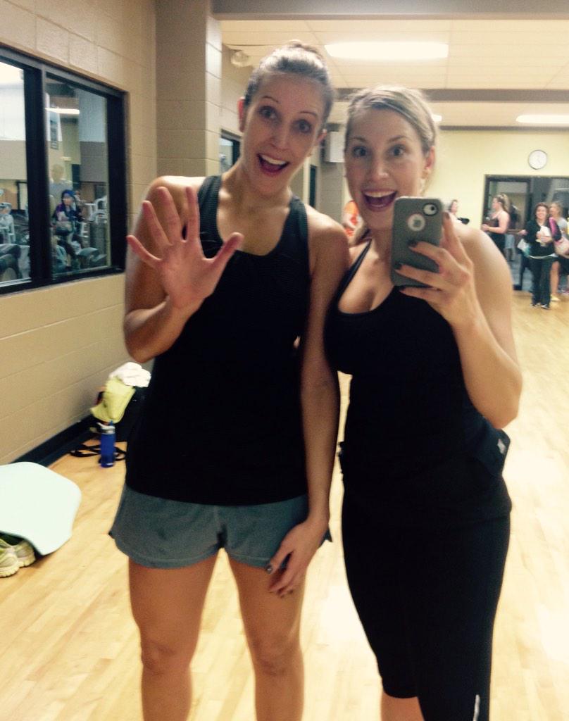 ChampionChasers's tweet image. Love motivating people ALL day long! #5classes #AdvoCare #LesMills #cxworks #bodyattack #barre @kristin_horvath