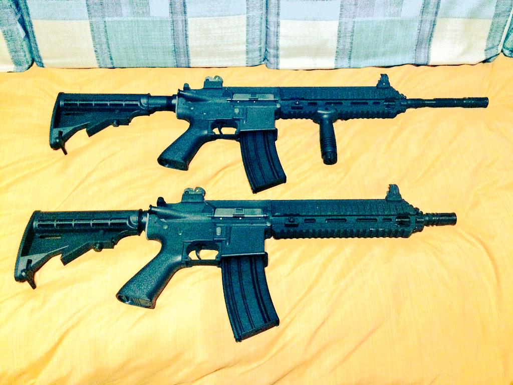 angucam14's tweet photo. Nueva adquisición de HK416... http://t.co/NBgsW3TEl2