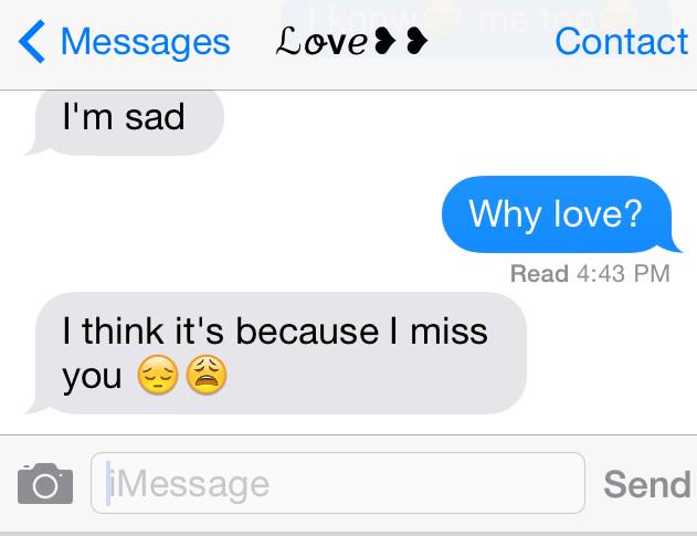 Rolyjjr's tweet photo. That feeling when she miss you so much😔😭💘 http://t.co/qRYIisdht4