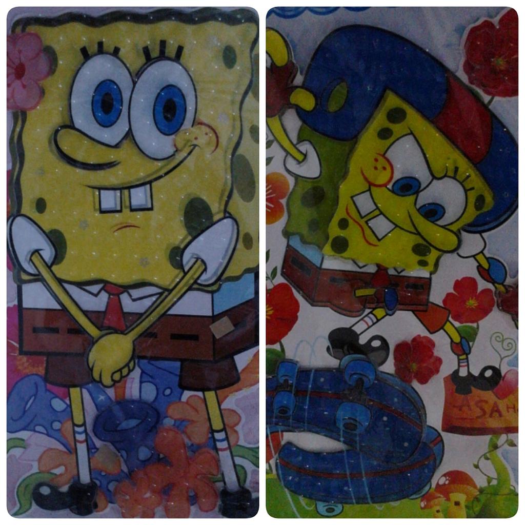 eLKHaDe's tweet photo. Suka dengan wallstiker spongebob &amp; minion? ^_^

mari-mari segera dipesan &amp; dapatkan segera stikernya di @eLKHaDe :) http://t.co/NylaDqr8Ic