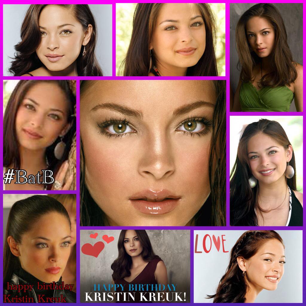 Happy birthday
Kristin Kreuk          