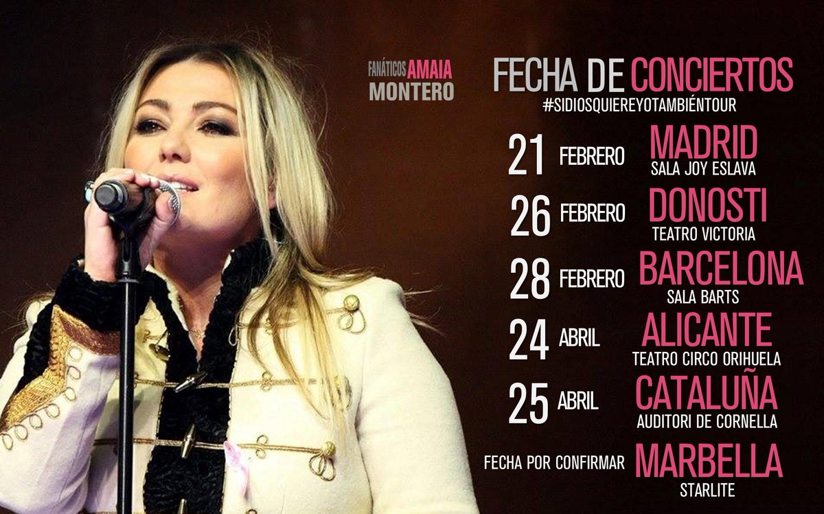 Amaia Montero >> Si Dios Quiere Yo También Tour - Página 5 B6K0v8ICYAACYta