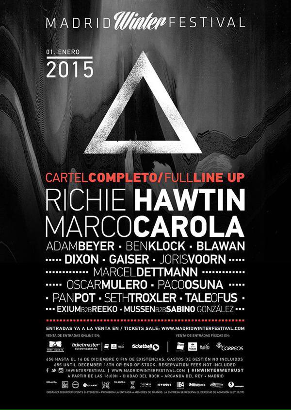 KillTheSoundMad's tweet photo. Ultima entrada para #MWF2015 no te quedes sin la tuya!! 661953044 http://t.co/EsrDUoEsvX