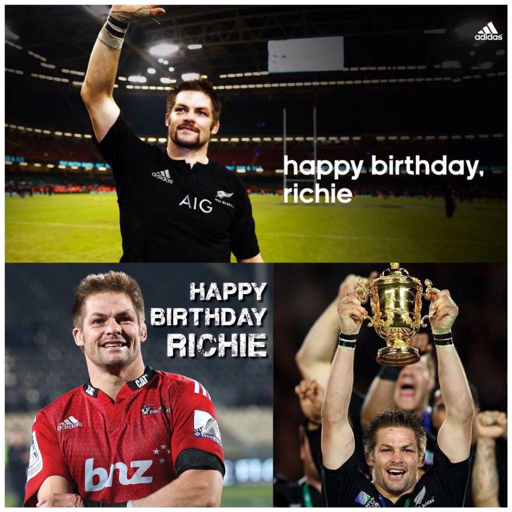 Happy birthday to the centurion captain Richie McCaw   