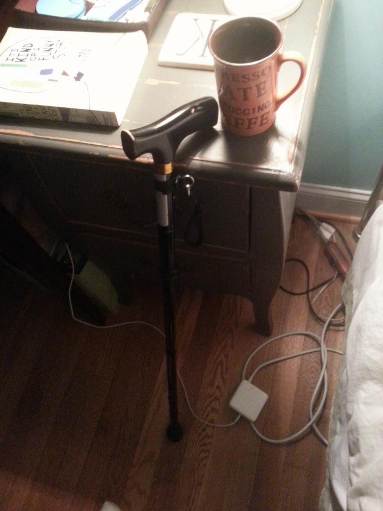 DeviantWonder's tweet image. Hey I found @ThatTownMonster's cane. 
 
Oi WHADDUP!