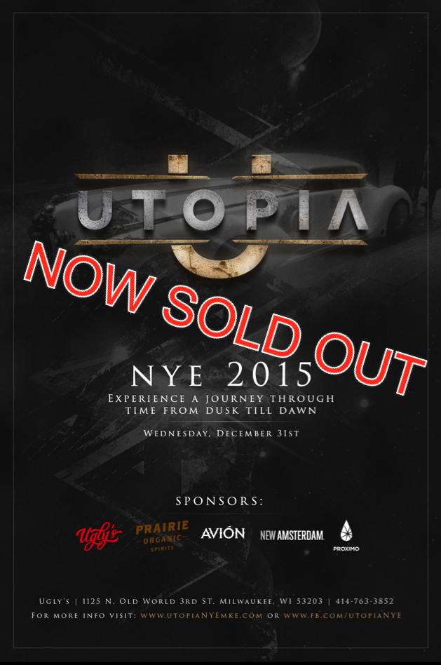 UtopiaMke's tweet photo. @tapmilwaukee is officially SOLD OUT! http://t.co/BCcQldBlMt #NYE2015 #Utopia #Milwaukee http://t.co/9py6TSMMfC
