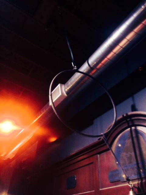 SkyClubPDX's tweet photo. One ring to rule them all! We're ready for NYE- a lyra is rigged above the bar stage. Let's party! http://t.co/CFe4yJKjwy