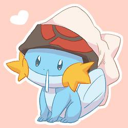 OmegaGirlRuby's tweet image. @RosePetalQuartz Ruby smiled and took out her Mudkip. "This is my cute contest winning Mudkip Mumu.~"