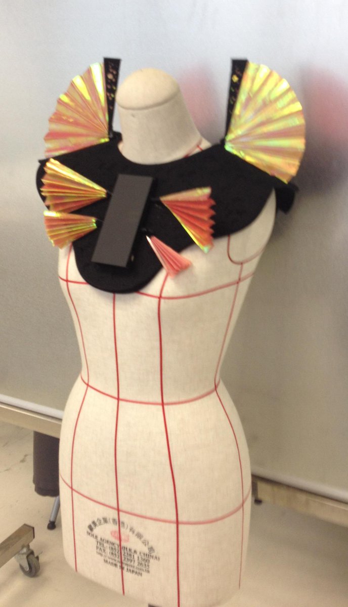 LBigDesign's tweet image. sneak peek at our 9DOF controlled Garment. Videos to follow. With thanks to Haptic Interface Workshop at HKBU.