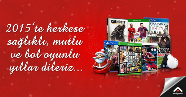 aralgame's tweet photo. #2014ünSonGünü 2015'te herkese sağlıklı, mutlu ve bol oyunlu yıllar dileriz. http://t.co/OFsQrz6CAJ