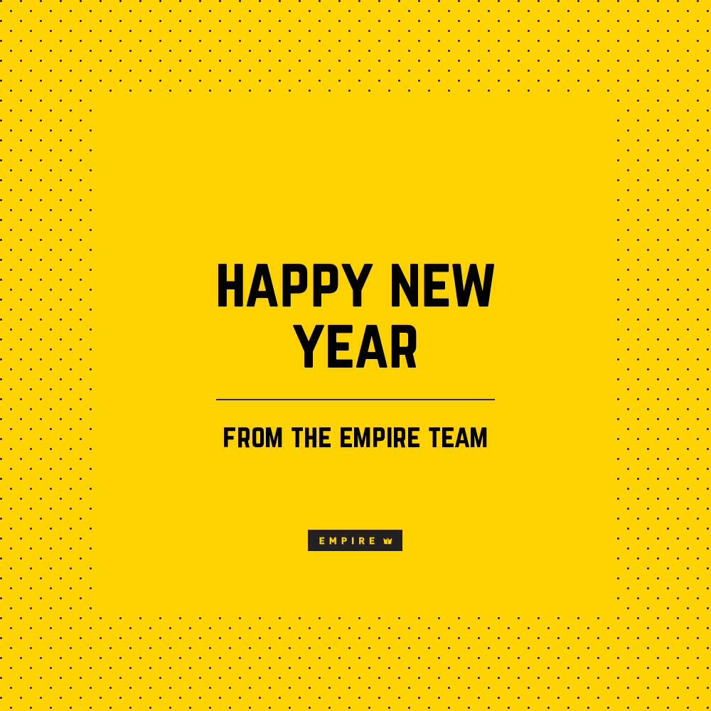 We seem to think that 2015 is going to be the best year yet — Happy New Year folks! #weareempire