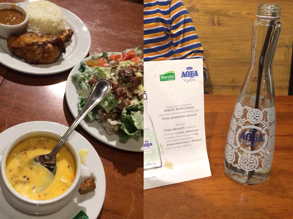 Last dinner in 2014 #AQUAReflections #ARspot