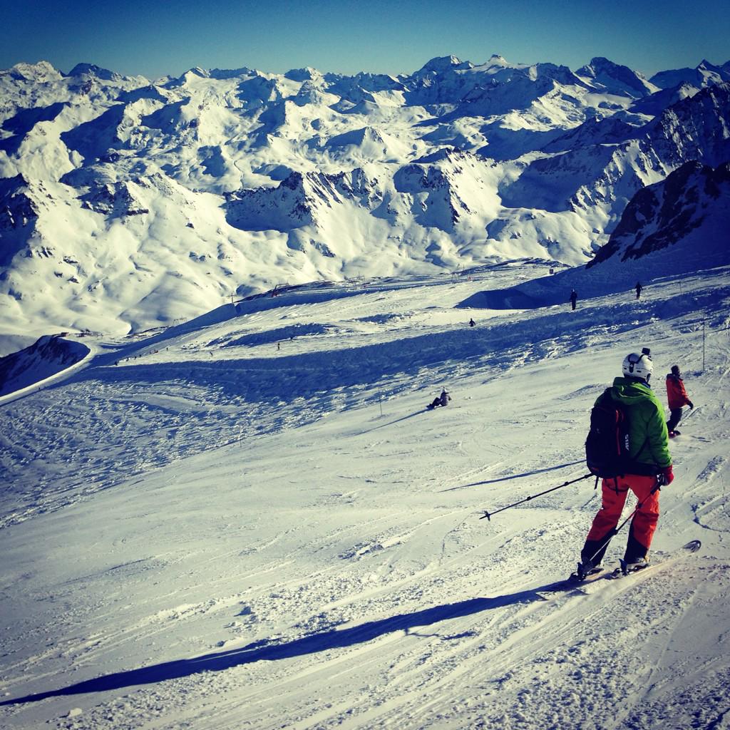 GingerHarve's tweet photo. Gran Motte 1400+m descent to Tigne @Arcteryx #photography #NYE2015 #NYEworkout #fitness #ChallengeYourself http://t.co/Noivfa6ioP