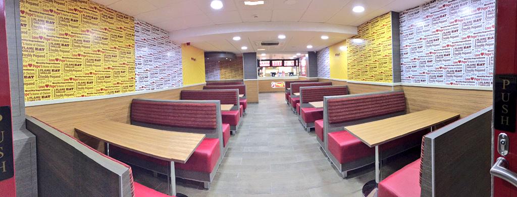 A great way to end the year. Interior Design and fit out by HAY. Pepes Newcastle #pepes #newcastle #shopfitting #2014