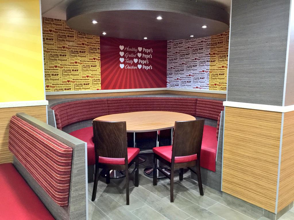 A great way to end the year. Interior Design and fit out by HAY. Pepes Newcastle #pepes #newcastle #shopfitting #2014