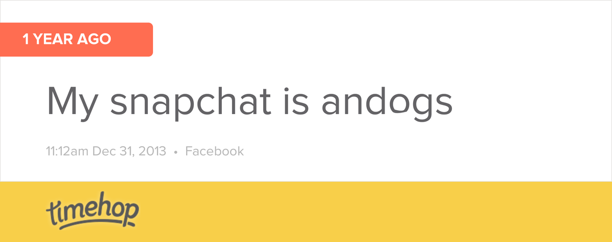 andymogs's tweet photo. Exactly 1 year ago today! (via @timehop) http://t.co/ny6yG5CAHi http://t.co/DQmJpouVI8