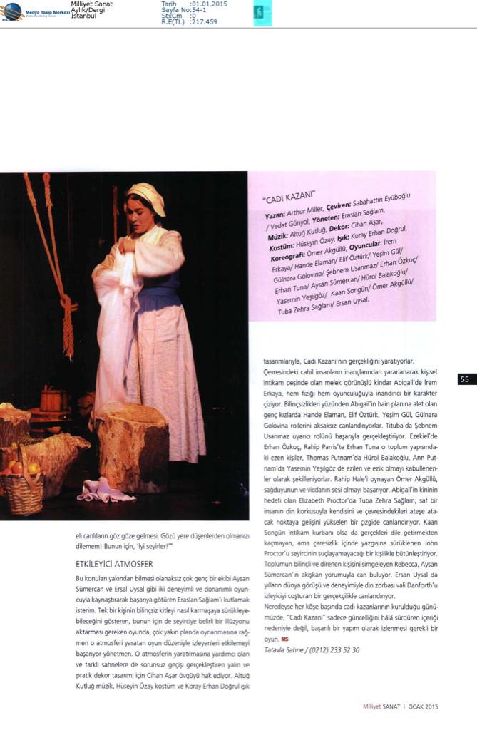 TiyatroTatavla's tweet photo. Seçkin Selvi, Milliyet Sanat' a "Cadı Kazanı" nı yazdı. Cadı Kazanı 3 Ocak'ta @tatavlasahne 0212 233 52 30 @Biletix http://t.co/Fp7JbEnvH2