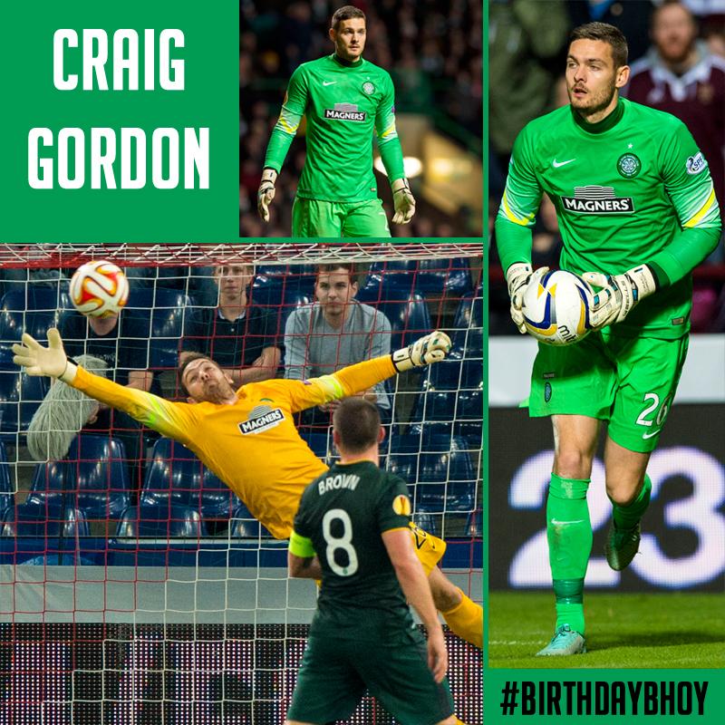Happy 32nd Birthday Craig Gordon! message us your birthday messages for Craig using (SC) 