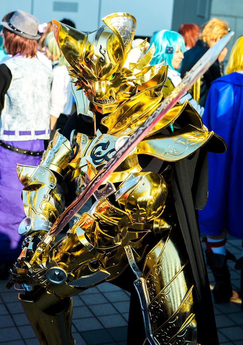 牙狼 -紅蓮ノ月- コスプレ衣装 コスチューム cosplay イベント 演出服 アニメ変装 仮装 ハロウィン 牙狼剣 コスプレ 激レア 黄金騎士牙狼 GARO ヒーローのコスプレ衣装 - Etsy