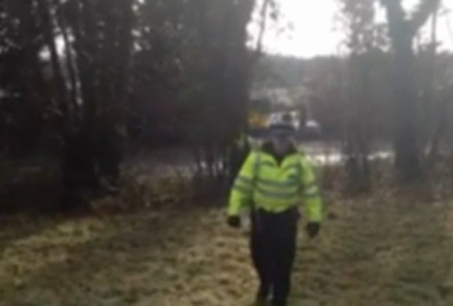 Watch: the dramatic moment a cameraman was arrested for flying a drone
itv.com/news/meridian/…