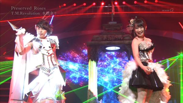 さむわんわんわん V Twitter 紅白歌合戦に水樹奈々さん西川貴教さん出演 クロスアンジュ と ヴァルヴレイヴ を歌う 尺みじかっ 衣装すげえｗｗｗ Http T Co Gpyab97gkl Crossange Valvrave Nhk紅白 Http T Co Kerazechs9 Twitter