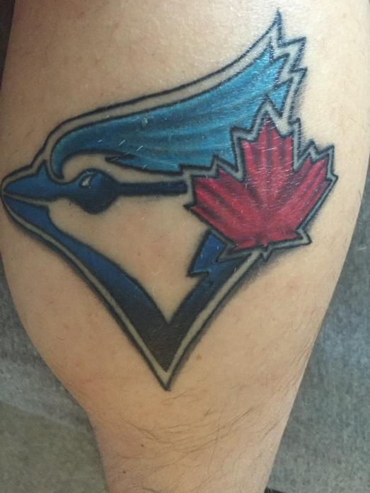 Toronto Blue Jays Looks Good Rt Rayw78 My New Bluejays Tattoo Is Healing Very Nice Don T Ya Think Gojaysgo Http T Co Maee9fi2kw