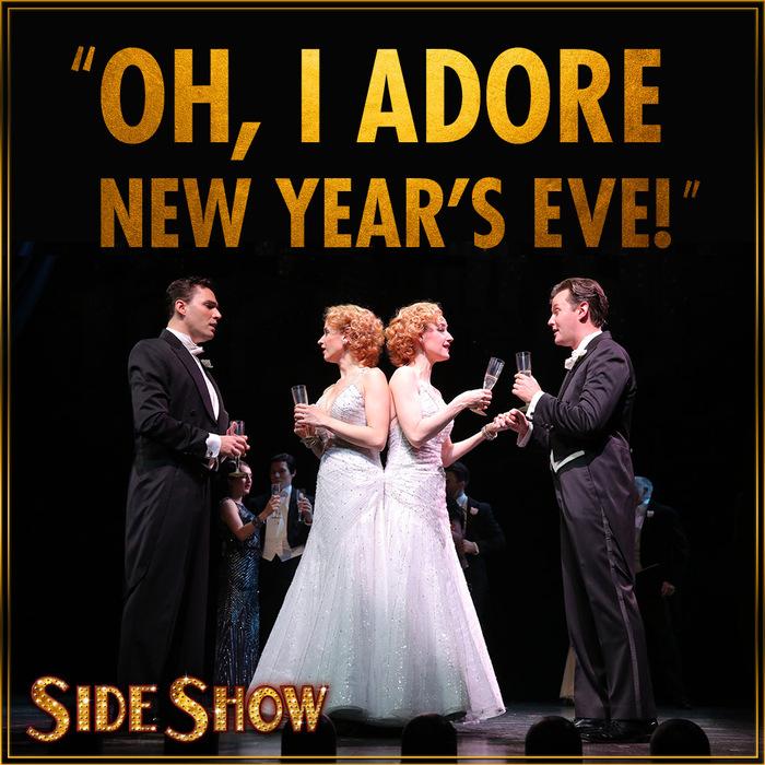 "Oh, I adore New Year's Eve!"