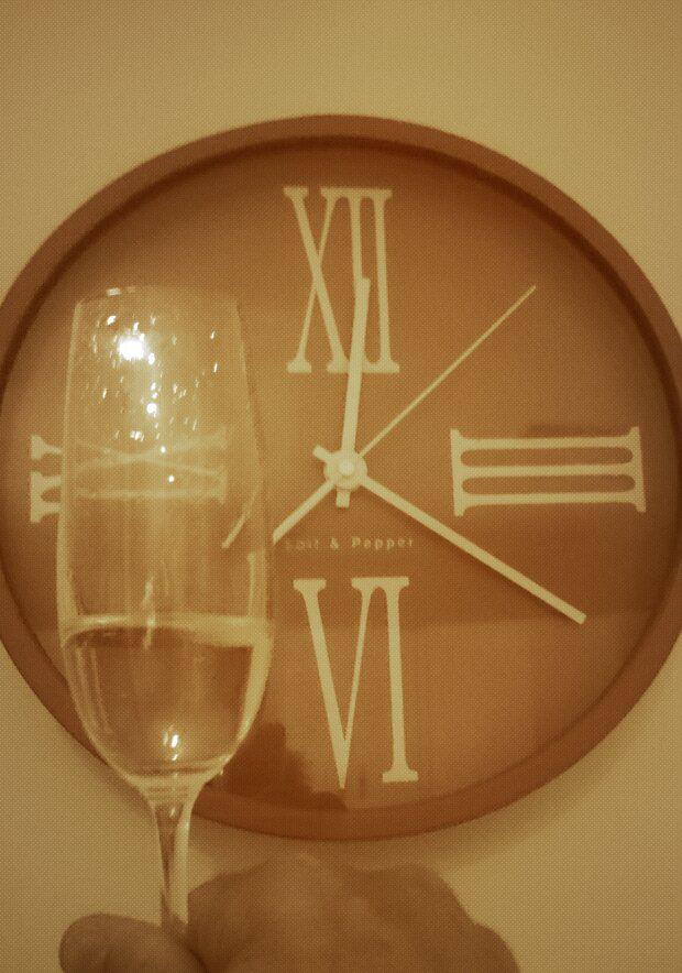 Yeah, happy new year #madeittomidnight