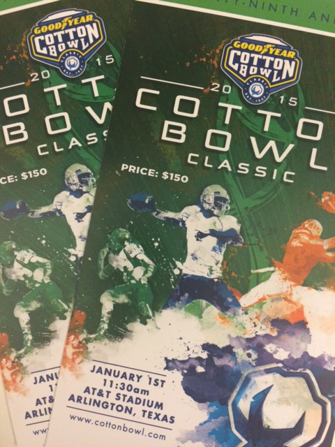 dallas_sports's tweet photo. Last chance! RT and FOLLOW by 1 pm today for a chance to win tix to @CottonBowlGame.  Winners at 2 pm. #DallasBIGWins http://t.co/87FLftAA9g