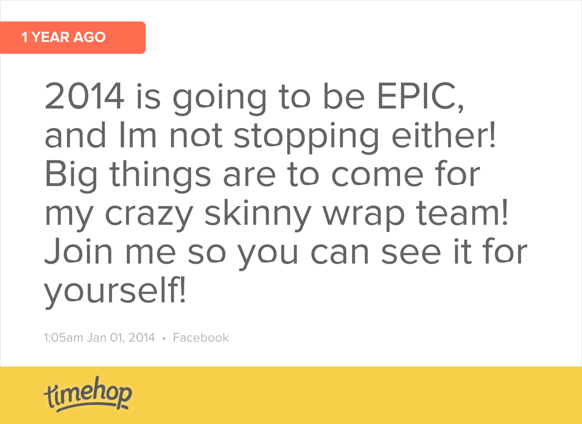 StephsWraps's tweet photo. big things did come for my team. bigger things are coming in 2015! don't watch me, join me. http://t.co/Sd3f3YyA2b http://t.co/5YsxSgtfwV