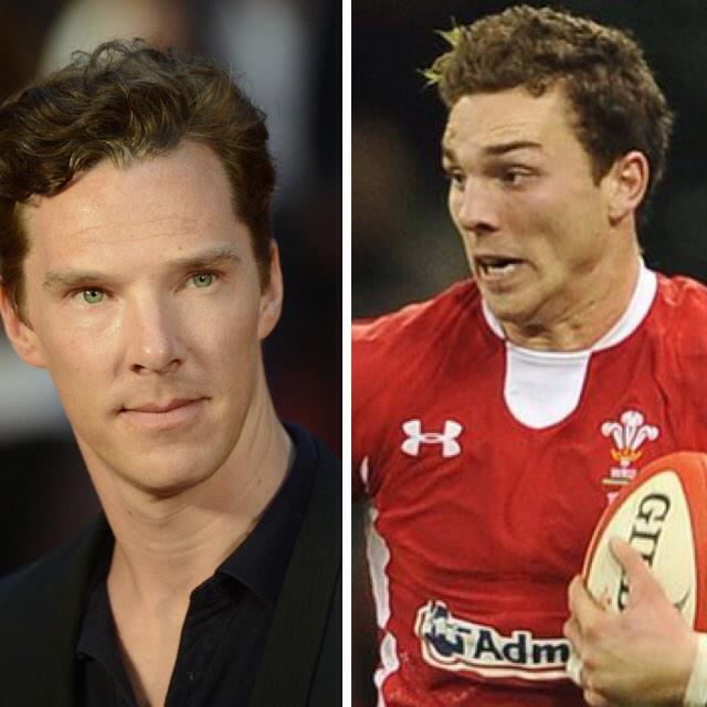 Benedict Cumberbatch - George North
